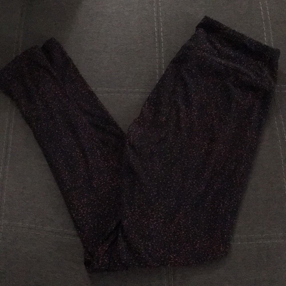 Luluaroe one size fits all spotted leggings